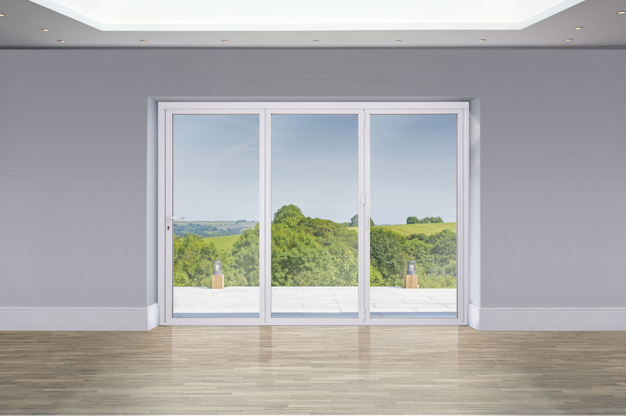 Origin white bifold door