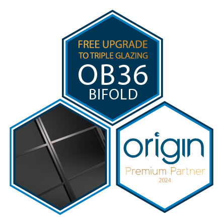 Free upgrade to triple glazing on Bi-Fold OB36 doors